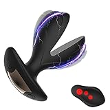 Analvibratoren mit Anal Erweitern, Prostata Massagegerät mit 8 Vibrationsmodi und...