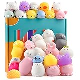 KUUQA 30Pcs Squeeze Tier-Spielzeug Squishies Osterei Füllstoffe, Spielzeug Nette...